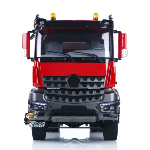 MD 1/14 6*6 Metal RC Hydraulic Dumper Truck 3348 2025Type 6WD Radio Controlled Tipper Lorry Car Model Metal Chassis 2Speed Gearbox Light Sound ESC Motor