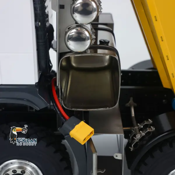 JDM 219 1/14 Metal Radio Controlled Hydraulic Dumper Truck 10X10 10X6 RC Tipper 3Speed Axles Transfer Case Differential Locks