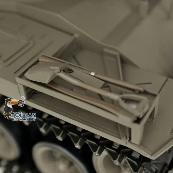 2.4Ghz Henglong 1/16 Scale 7.0 Plastic Walker Bulldog RTR RC Tank Remote Control Panzer Military Model 3839 Infrared Combating