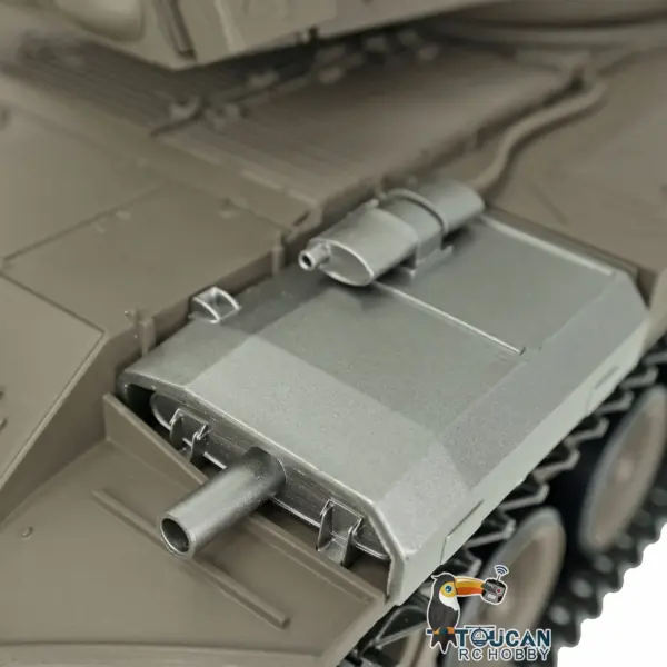 2.4Ghz Henglong 1/16 Scale 7.0 Plastic Walker Bulldog RTR RC Tank Remote Control Panzer Military Model 3839 Infrared Combating