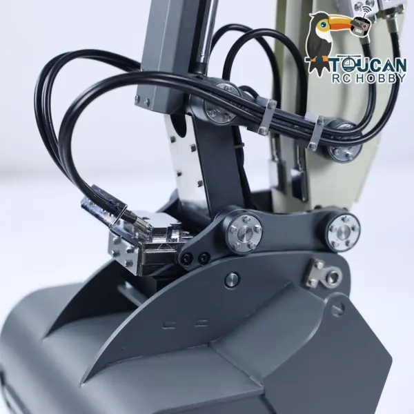 Kabolite K970 100S Pro 1/14 RC Excavator Metal Hydraulic Digger Model Remote Control Construction Vehicle Light Sound Paladin PL18EV Lite Radio Smoking GPS Sticker Battery