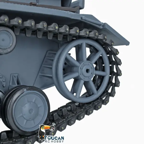 2.4G Henglong 1/16 Scale RC Tank 3859 Plastic German Panzer IV F2 RTR 7.0 Tank w/ Smoking Gearbox BB Shooting Road Wheels Tracks