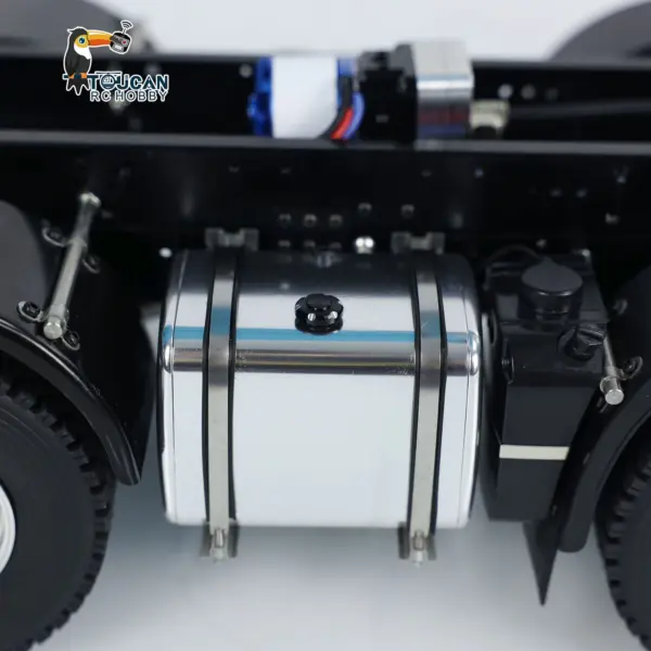 1/14 8x4 Metal Hydraulic RC Dump Truck 2-speed Radio Control Tipper Car Simulation DIY Model Painted ESC Servo Motor