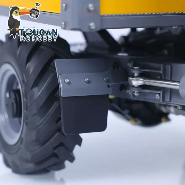 LESU Metal 4x4 1/14 RC Hydraulic Dumper Car 6MDX-B Remote Control Tipper Trucks Emulated Contruction Vehicle DIY Model