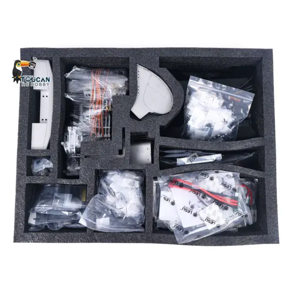 LESU 1/14 3-arm LR945 RC Hydraulic Excavator Remote Control Digger Heavy-duty Electric Hobby Model Kits Unpainted and Unassembled