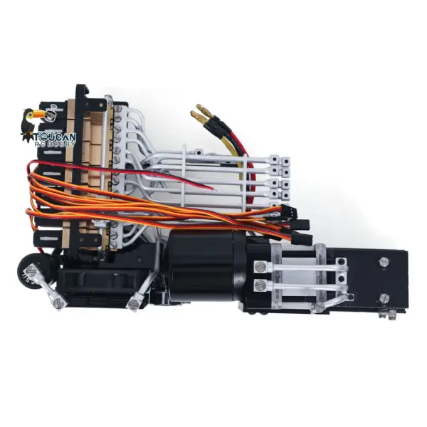 LESU 1/14 3-arm LR945 RC Hydraulic Excavator Remote Control Digger Heavy-duty Electric Hobby Model Kits Unpainted and Unassembled