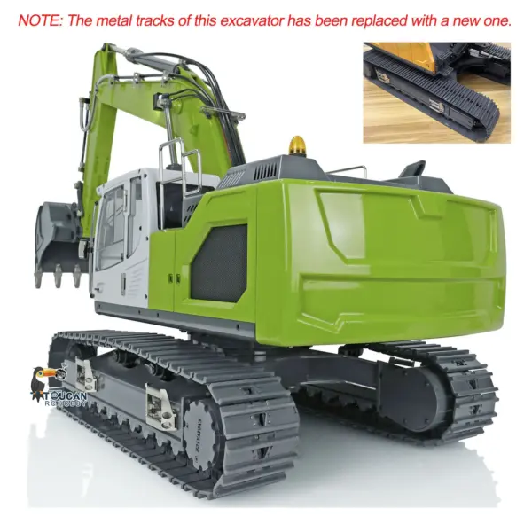 1/14 Hydraulic RC Excavator L945 Metal RTR Construction Vehicles Radio Controlled Toys Remote Control Trucks Models Transmitter Battery