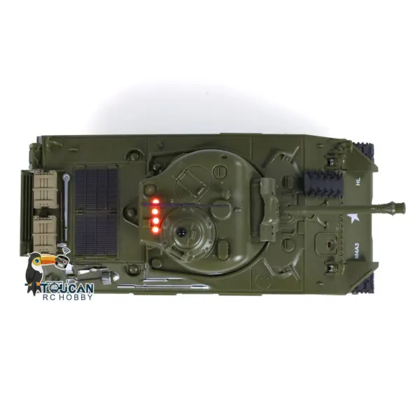 HengLong 1/30 Pershing M26 3841-02 2.4G RC Battle Tank Radio Control Panzer Military Model Painted Assembled Infrared Combating