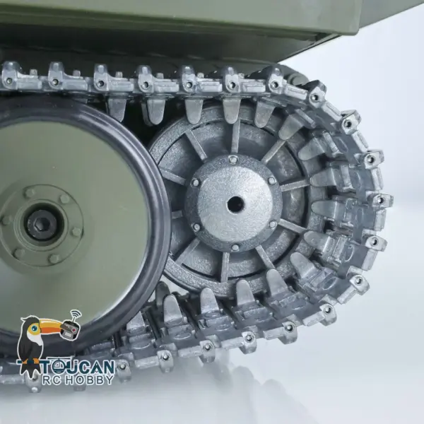 2.4G Henglong 1/16 7.0 3819 German Panther RTR RC Tank Radio Controlled Model W/ Sprocket Idler Wheels Infrared Receiver
