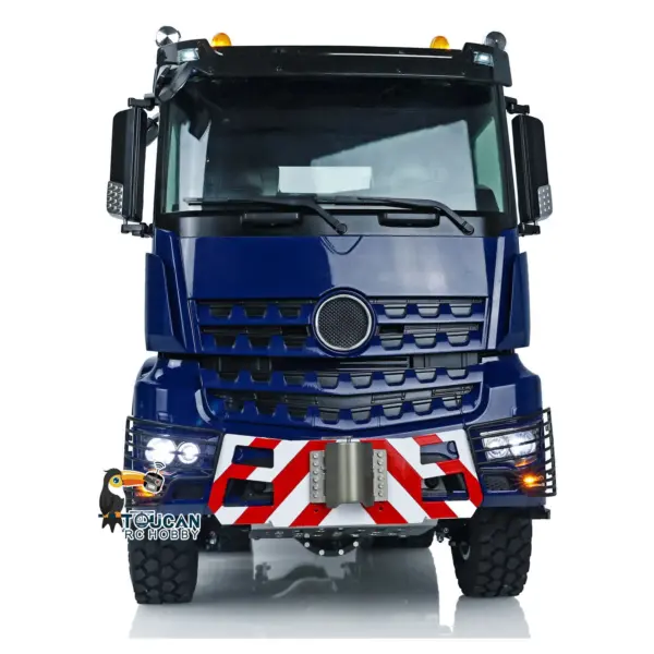 LESU 1/14 3Axles RC Hydraulic Dumper Truck 3348 6X6 Remote Control Car Painted Assembled Upgrade Hobby Model