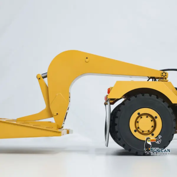 1.8Meters Long! Metal 1/20 RC Heavy Duty Hydraulic Mining Trailer C739D PRO Gooseneck Car Remote Control Construction Vehicle