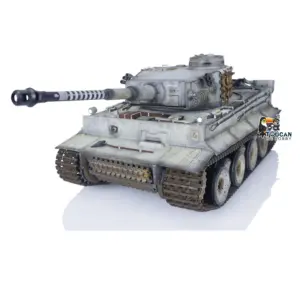 1:16 Henglong RTR RC Tank Pro 7.0 Tiger I 3818 Remote Control Military Cars FPV Hand Spray Painting Color Road Wheels 360 Turret