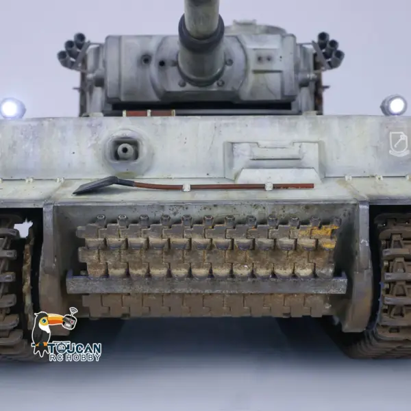 1:16 Henglong RTR RC Tank Pro 7.0 Tiger I 3818 Remote Control Military Cars FPV Hand Spray Painting Color Road Wheels 360 Turret