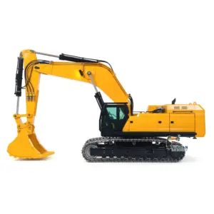 Heavy Machine 1/12 RC Hydraulic Excavator 395F Remote Control Metal Digger RTR Model Car 1.0L Dual Pump Frsky X14 Radio Battery