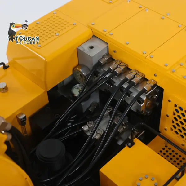55KG Metal 1/12 RC Hydraulic Excavator 395F Remote Control Digger Dual Pump RTR Heavy Machine Flysky ST8 Radio Battery 6CH Valve