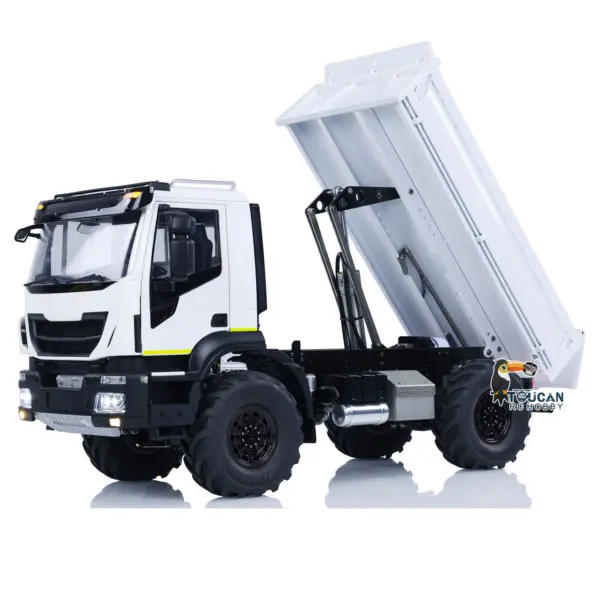 Metal 4x4 1/14 RC Hydraulic Dumper Electric Trucks Remote Controlled Tipper Dump Emulated Car Hobby Models Special Edition