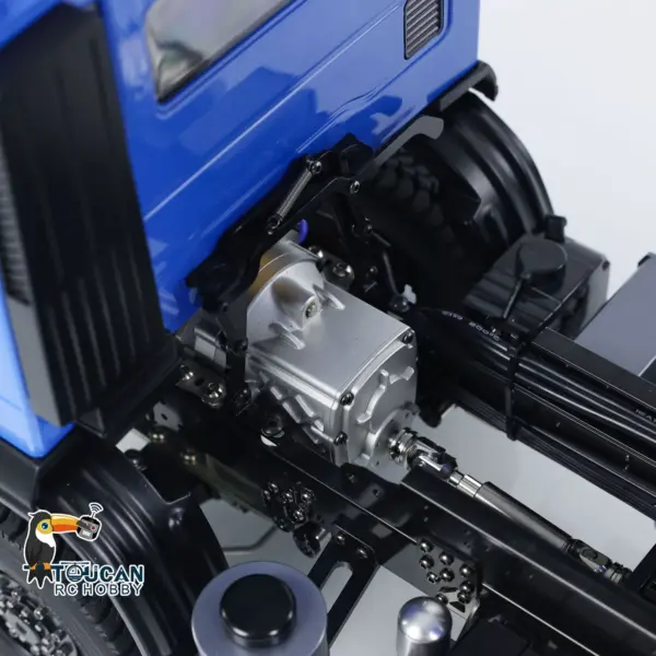 Metal 1/14 4x4 RC Hydraulic Dump Truck Customized Radio Control Tipper Car Simulation Model FlySky ST8 Assembled and Painted