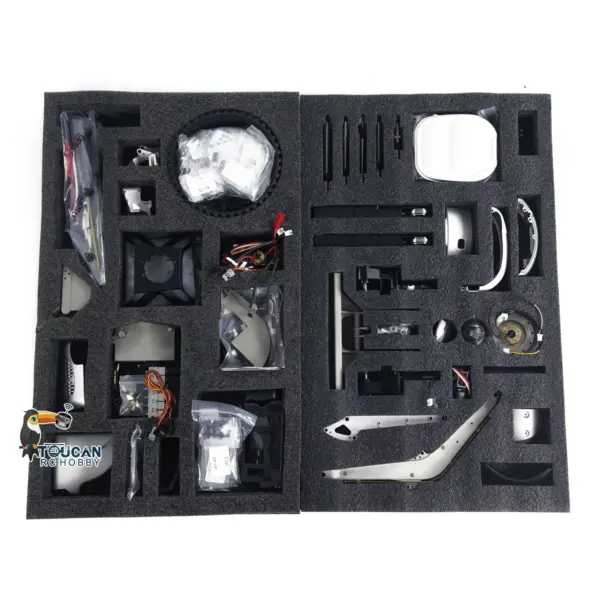 LESU 1/14 Metal RC Hydraulic Excavator PC30 Mini Digger Model Emulated Construction Vehicle 6CH Valve Light Unassembled & Unpainted