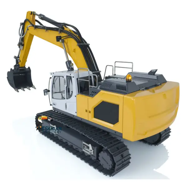XDRC 1/14 Metal Assembled Hydraulic RTR RC Excavator Upgraded 5CH Valve RC Digger 945 W/ PL18EV Controller Light Sound System