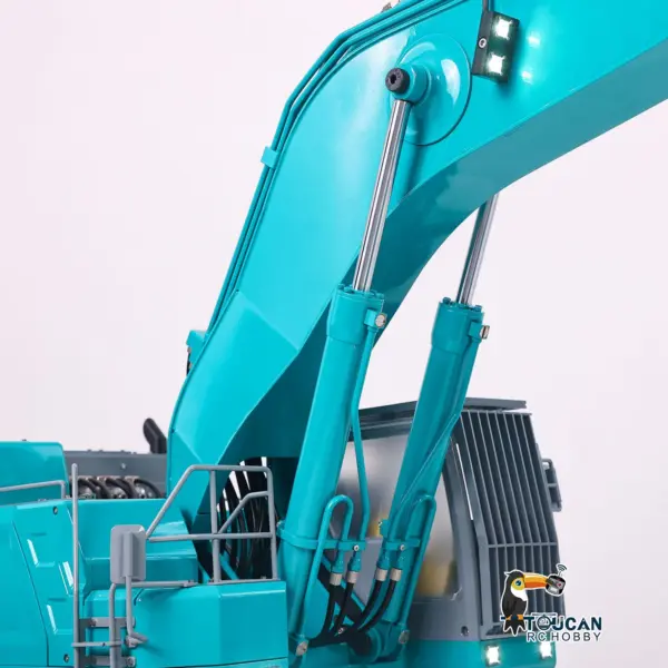 55KG! 395F 1/12 Metal RC Tracked Excavator Remote Control Hydraulic Digger 2830 Brushless Motor Dual Pump System Flysky Radio