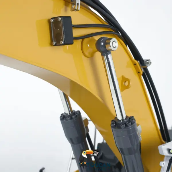 XDRC 1/14 Metal Assembled Hydraulic RTR RC Excavator Upgraded 5CH Valve RC Digger 945 W/ PL18EV Controller Light Sound System