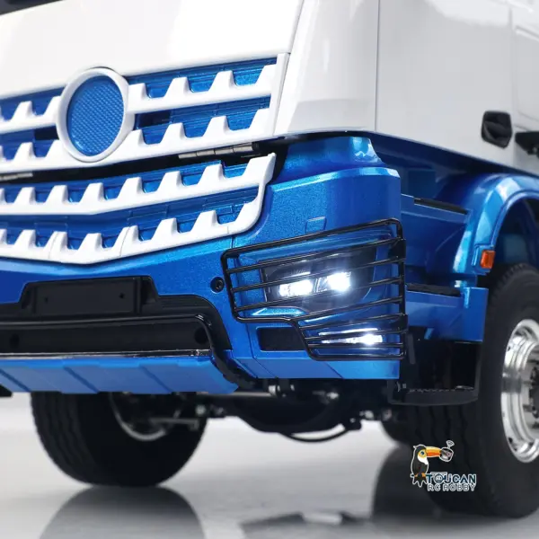 3Speed LESU Skip Loader 3363 Metal 4X4 Chassis 1/14 RC Hydraulic Swing Arm Garbage Dump Truck Light Sound Hub Reduction Axle