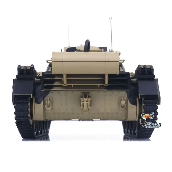 1/16 2.4G RC Military Tank CoolBank Crusader MK III Wireless Control Battle Tank Model 360??Turret Rotary Smoke Sound Lights RTR