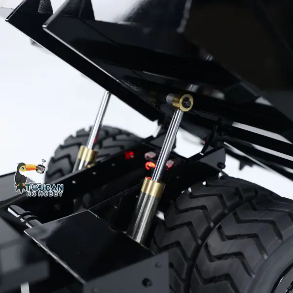 1:20 793D RC Hydraulic Mining Truck Metal Remote Controlled Dump Tipper Cars Simulation Hobby Model DIY Vehicle ESC Servo Motor