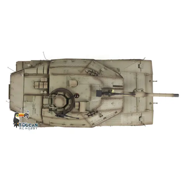 Heng Long 1/16 RC Battle Tank IDF Merkava IV 3958 Remote Control Military Tanks Infrared Combat BB Shooting Smoke Two Battery