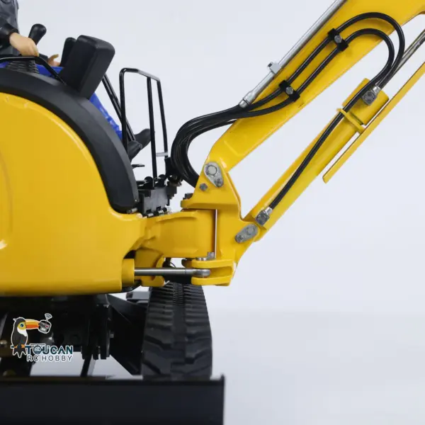 LESU 1/14 Mini RC Hydraulic Excavator PC30 Metal 6CH Valve Digger ST8 Radio Controlled Simulation Engineering Vehicle Model Toy