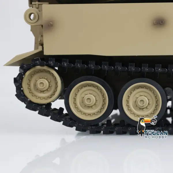 1/16 Tongde RC Tank M109A2 Self-propelled Howitzer RTR Infrared BB Barrel Recoil Smoke Military Armored Model