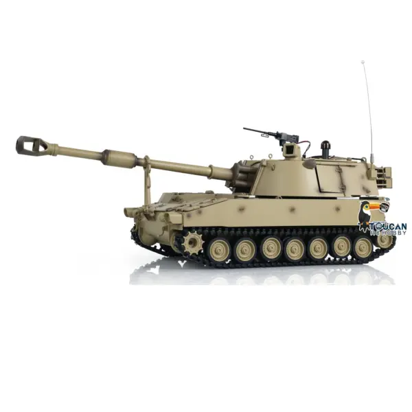1/16 Tongde RC Tank M109A2 Self-propelled Howitzer RTR Infrared BB Barrel Recoil Smoke Military Armored Model