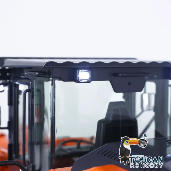 1/14 Hydraulic RC Loader ZW370 JDM 198 Remote Control Metal Construction Truck W/ New Sound Module Model