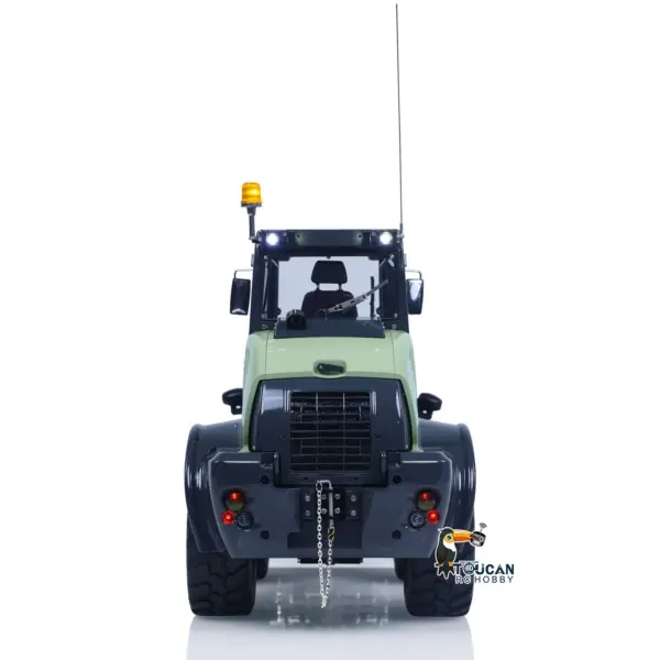 RTR LESU Metal 1/14 Remote Control Hydraulic Loader Aoue WA100M-8 4CH Valve RC Engineering Vehicle Quick Coupler Lights Sounds