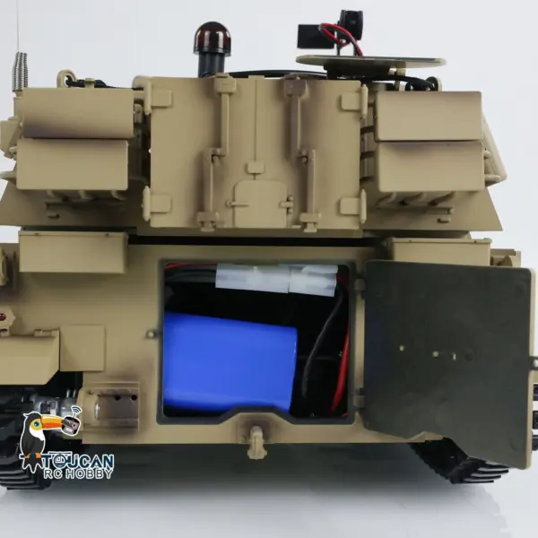 Tongde 1/16 Scale M109A2 RC Military Tank Self-propelled Howitzer Metal Wheels Optinal Ver BB Shooting Barrel Recoil Assembled