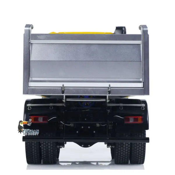 RTR 1/14 RC Hydraulic Tipper 6X6 Metal Chassis 2Speed Model Car Remote Control Dumper Truck NO Lock Light Sound Radio Battery