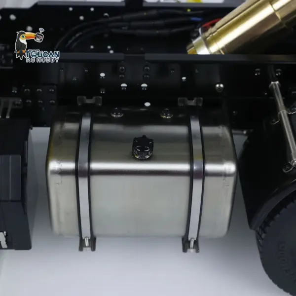 RTR 1/14 RC Hydraulic Tipper 6X6 Metal Chassis 2Speed Model Car Remote Control Dumper Truck NO Lock Light Sound Radio Battery