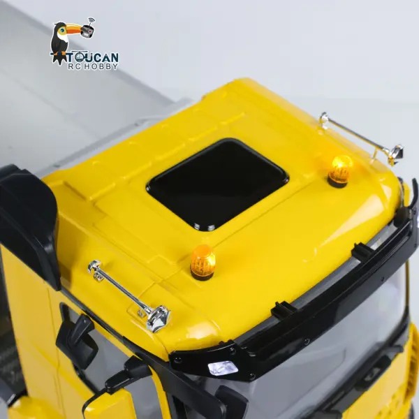 2Speed 3348 Metal Chassis 1/14 RTR RC Hydraulic Dumper Remote Control Tipper Model NO Lock Differential Axle Light Sound Battery