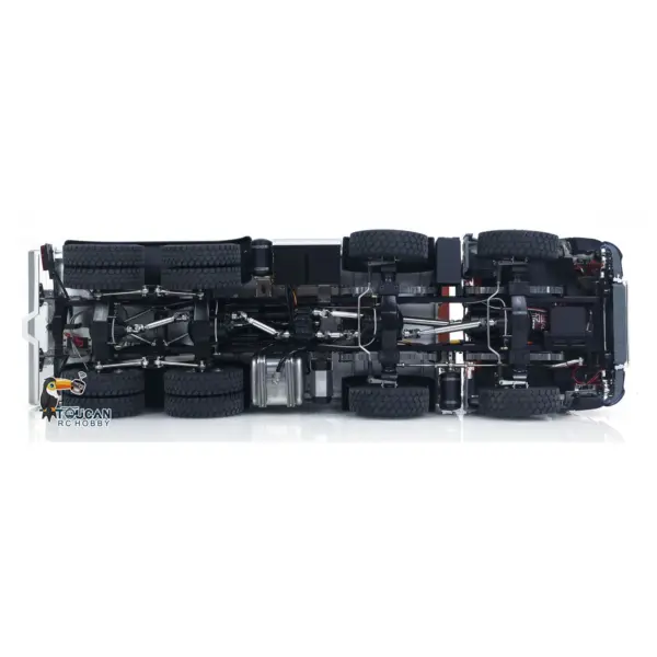 1/14 Kabolite K3367 8x8 Metal Hydraulic RC Tipper Remote Control Dump Truck Sonud Light 2Speed Model Battery ST8 Radio Axle Lock