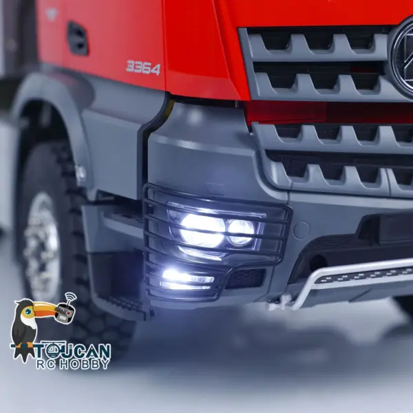 Kabolite 1/14 6*6 K3364 RC Metal Hydraulic Dump Truck Assembled and Painted Vehicles Remote Control Tipper Cars Models ESC Motor