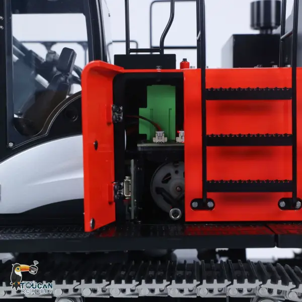 LESU 1/14 Remote Control Hydraulic Excavator Aoue ZX490 RTR CNC Metal RC Digger Car 6CH Valve Light Sound Paladin PL18EV Lite