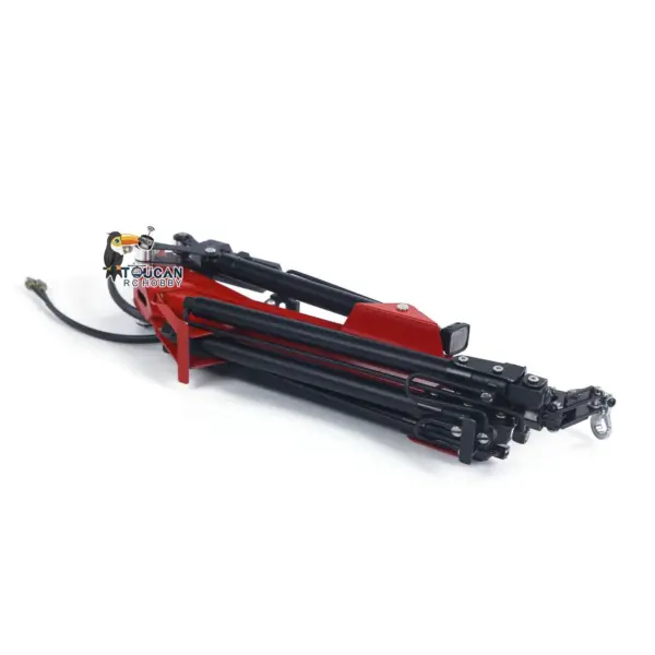 Metal Fly Jib Arm Crane for 1/14 RC Hydraulic Dumper Car Radio Controlled Tipper Tractor Truck DIY Model Vehicles 770S R620 3363