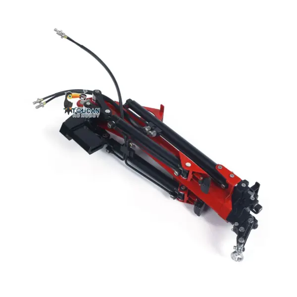 Metal Fly Jib Arm Crane for 1/14 RC Hydraulic Dumper Car Radio Controlled Tipper Tractor Truck DIY Model Vehicles 770S R620 3363