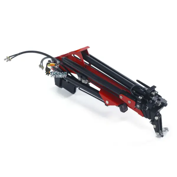 Metal Fly Jib Arm Crane for 1/14 RC Hydraulic Dumper Car Radio Controlled Tipper Tractor Truck DIY Model Vehicles 770S R620 3363