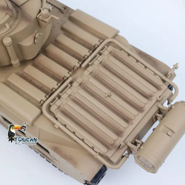 Tongde 1/16 Remote Control Military Tank Matilda III IV Turret Rotation 320 Degree IR Lights Sounds RC Electric Model Smoke Unit