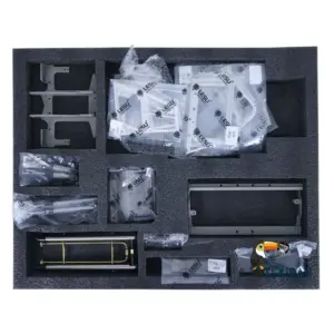 LESU 1/14 Heavy Unassembled and Unpainted RC Hydraulic forklift Kits Radio Control Truck Model Aoue-LD160S Wooden Pallet
