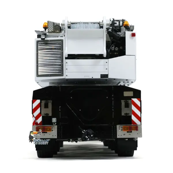 Eyewhale 1/14 RC Hydraulic Mobile Crane Truck Construction Vehicle Heavy Machine FlySky PL18EV Remote Controller Assembled Model