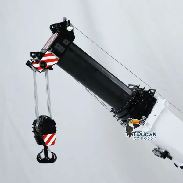 Eyewhale 1/14 RC Hydraulic Mobile Crane Truck Construction Vehicle Heavy Machine FlySky PL18EV Remote Controller Assembled Model