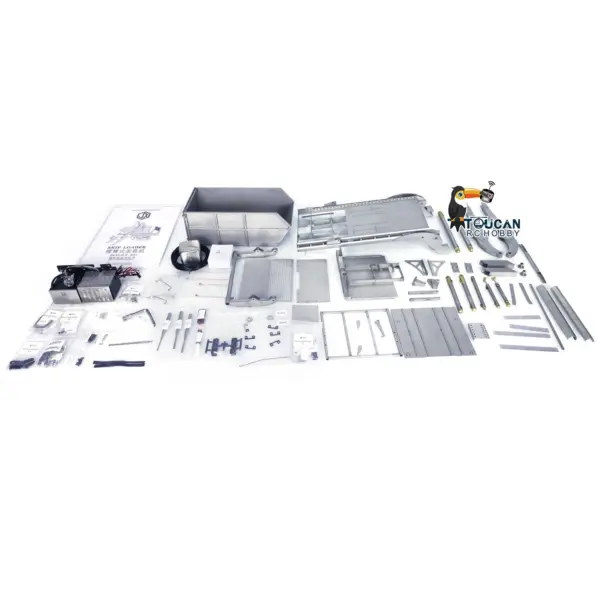 JXMODEL 1/14 6x4 VL18U K3363 RC Hydraulic Machine Remote Controlled Skip Loader Unpainted Truck Swing Arm Loading Cars Kits