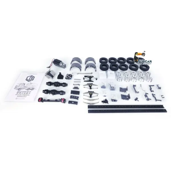 JXMODEL 1/14 6x4 VL18U K3363 RC Hydraulic Machine Remote Controlled Skip Loader Unpainted Truck Swing Arm Loading Cars Kits